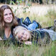 moeder, dochter, fotoshoot, kinderfotografie, bos, locatie